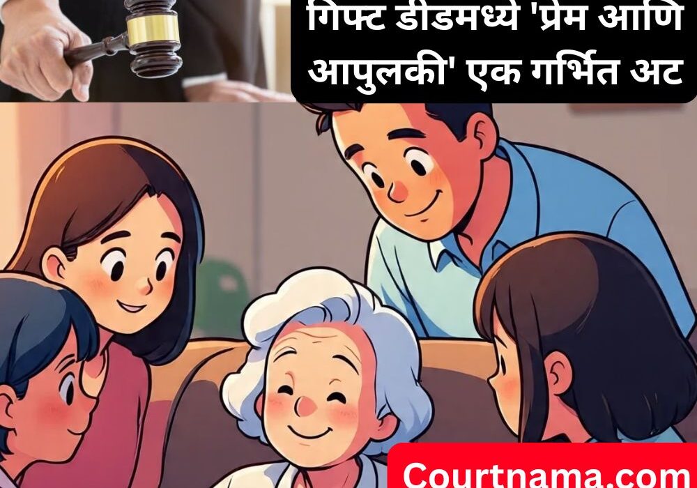 ज्येष्ठांचा योग्य सांभाळ न केल्यास ‘गिफ्ट’चा करार रद्द होऊ शकतो! – GIFT DEED | HIGH COURT