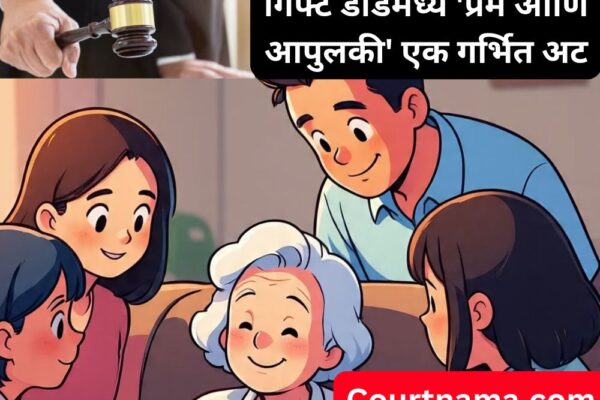 ज्येष्ठांचा योग्य सांभाळ न केल्यास ‘गिफ्ट’चा करार रद्द होऊ शकतो! – GIFT DEED | HIGH COURT